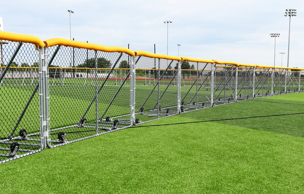 Chain Link Baseball/Softball Outfield Fencing and Backstop Fencing