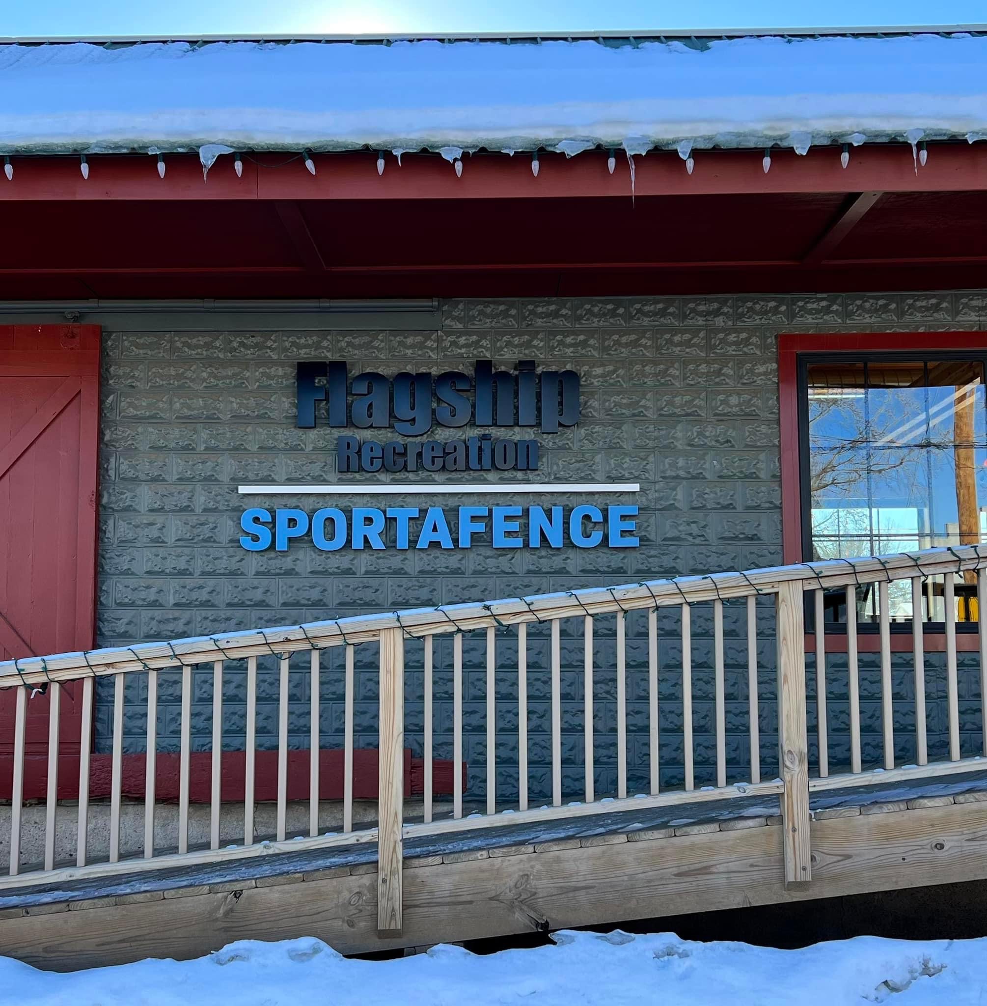 SportaFence sign 