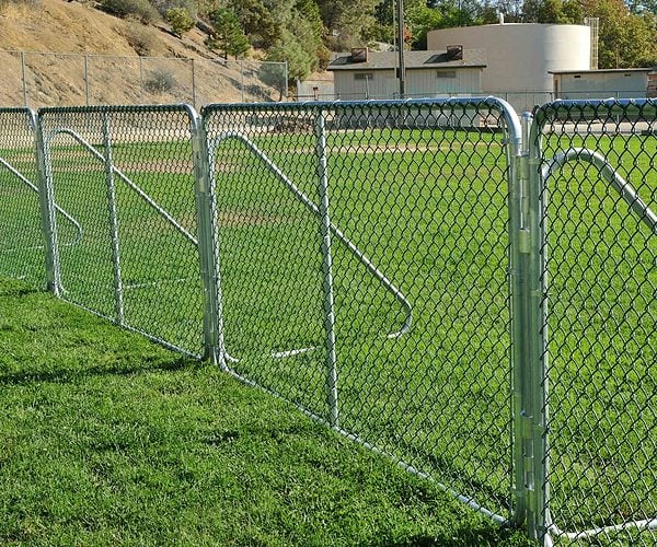 5x10 foot non-wheel braced sportafence