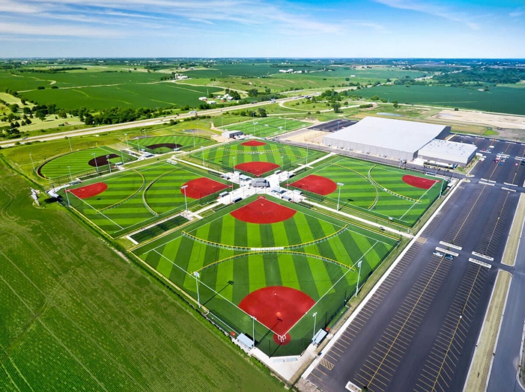 Ball-fields and sports complex